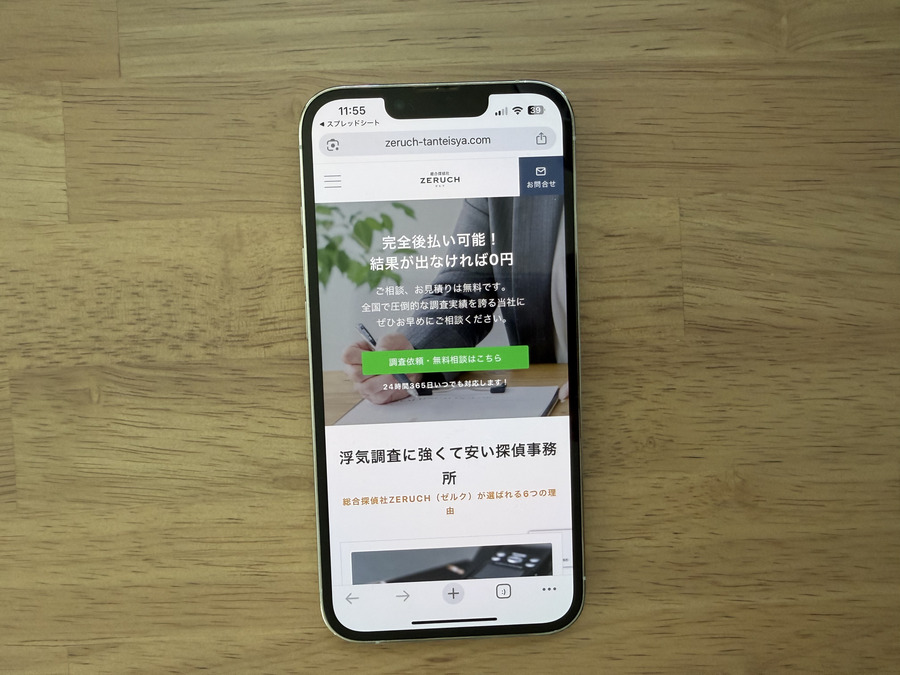 総合探偵社ZERUCHの基本情報