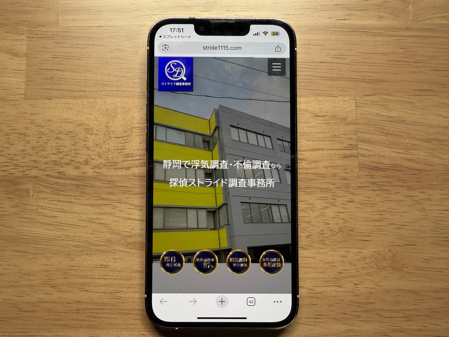 ストライド調査事務所(静岡)の概要
