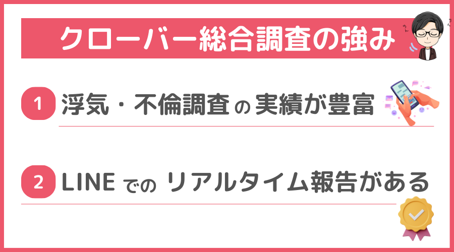 クローバー総合調査の強み